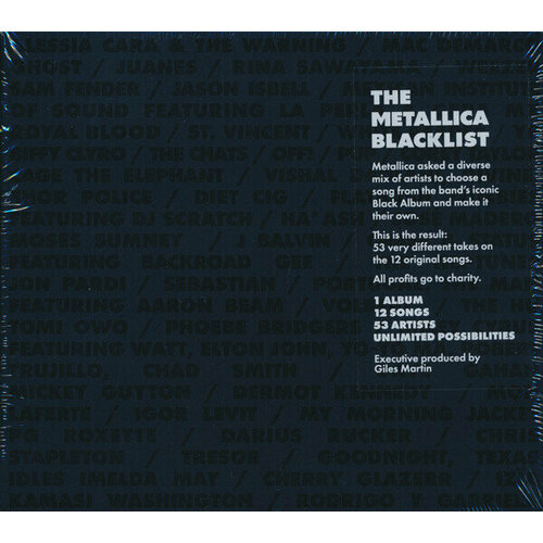 AudioCD The Metallica Blacklist (4CD) beech louise nothing else