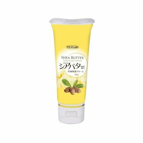 TO-PLAN Увлажняющий крем для лица и тела Shea Butter Moisture Cream с маслом Ши, 40г