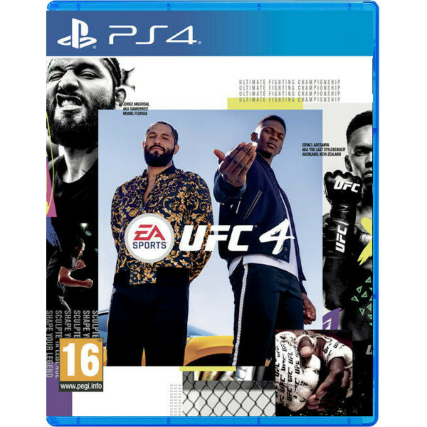 Игра UFC 4 [PS4, русские субтитры]