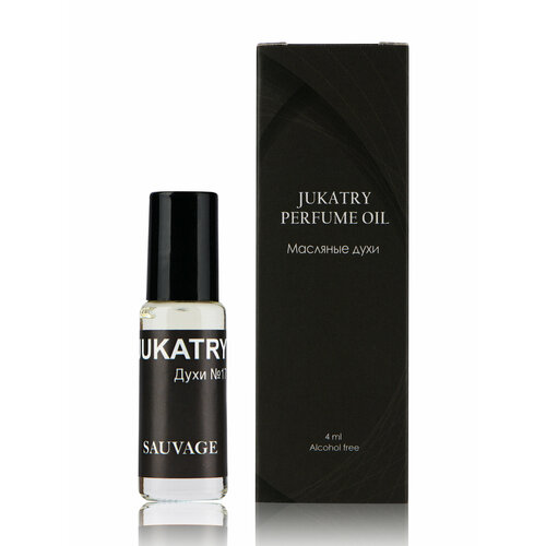 Масляные духи Jukatry№ 17 по мотивам Sauvage/Саваж, мужские, 4 мл