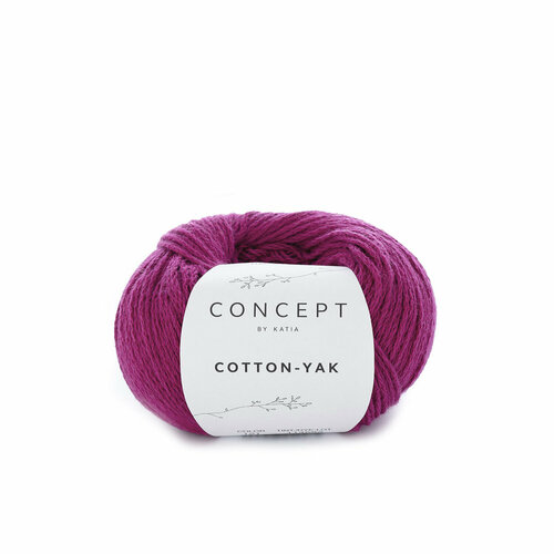 Пряжа для вязания Katia Cotton-Yak (121 Fuchsia)