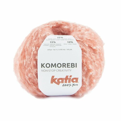 Пряжа для вязания Katia Komorebi (74 Coral)