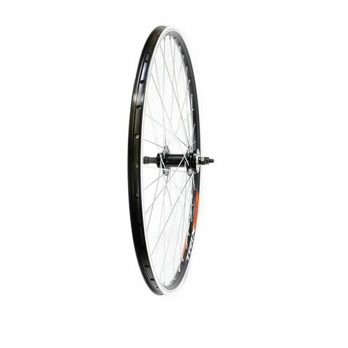 колесо для велосипеда заднее trix эксцентрика под трещотку 11089 20 серый Колесо заднее 28-29 TRIX, профиль алюминиевый, двойной, 36H, фрезерованный, под диск, под трещотку, гайки