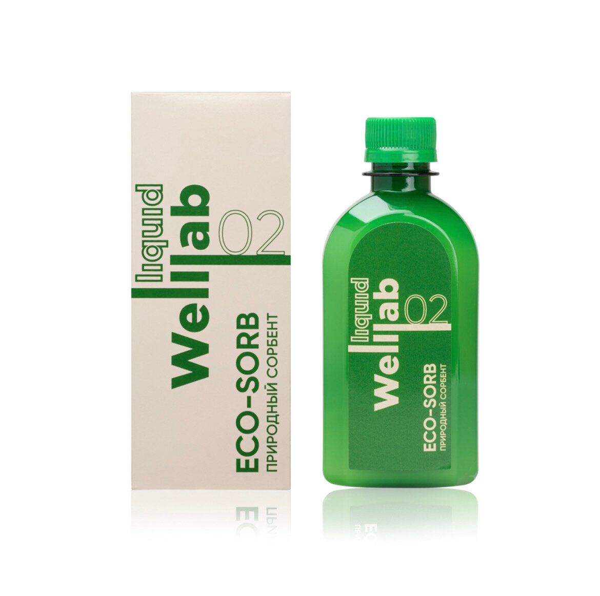 Сорбенты Природный сорбент Welllab liquid ECO-SORB для нормализации работы пищеварительной системы, 300 мл WELLLAB LIQUID Объем: 300 мл, GreenWay