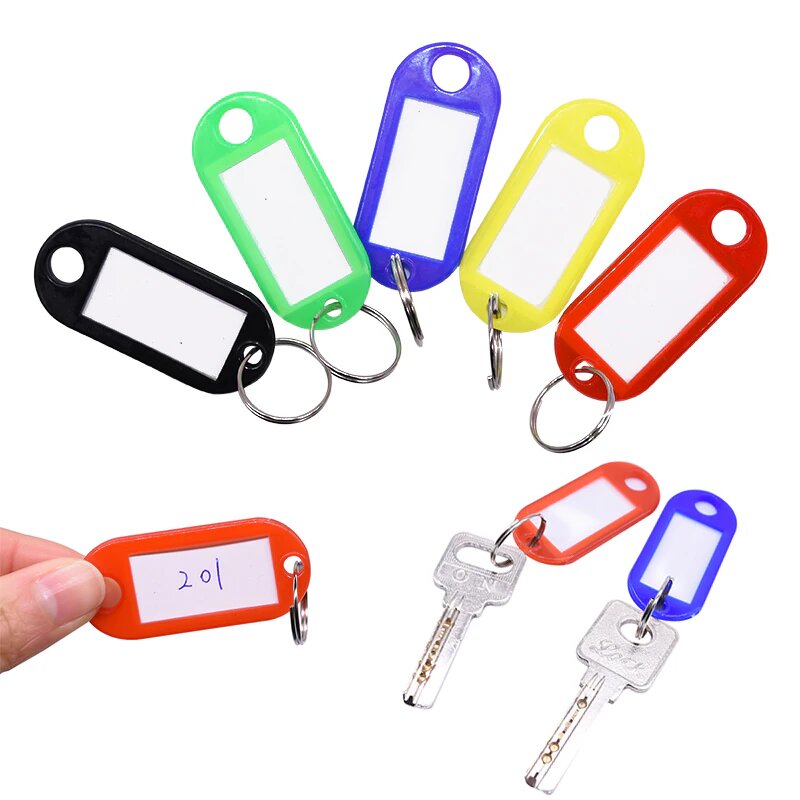 Бирка для ключей STAFF, Toyota, 12 шт., мультиколор — фото 1