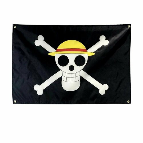 Пиратский флаг капитана Луффи flagnshow флаг фиджи one piece 3x5 ft подвесные фиджийские государственные флаги из полиэстера для внутренней наружной отделки