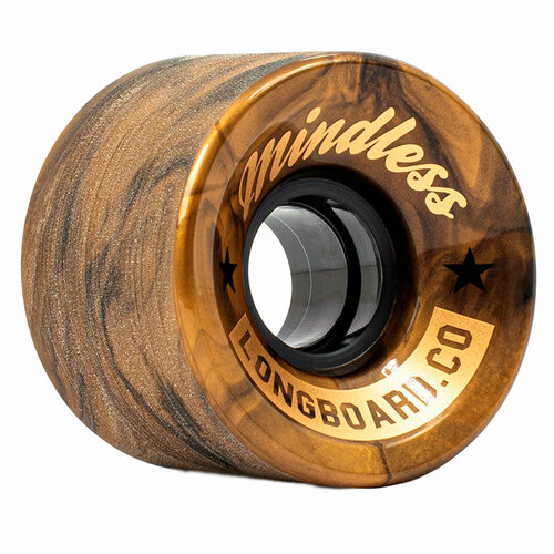 Колеса (4 штуки) для лонгборда Mindless Cruiser Wheels Swirl/Bronze