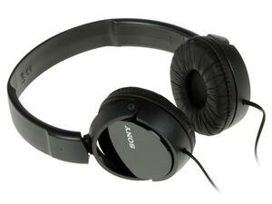 Гарнитура накладные Sony MDR-ZX110AP 1.2м черный проводные