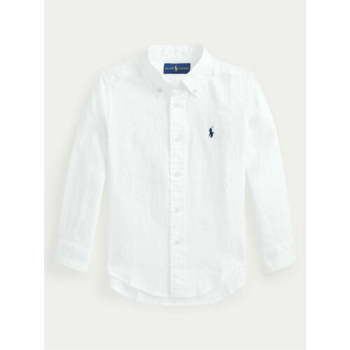 Рубашка Polo Ralph Lauren, размер 3Y [METY], белый