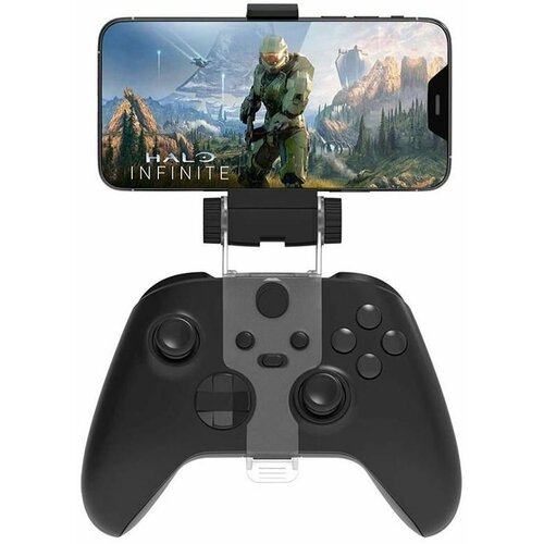 Крепление для геймпада Xbox One/Series X/S для игры на телефон, черный for xbox one game controller clip clamp cellphone mount holder handle bracket for xbox series x s controller accessories