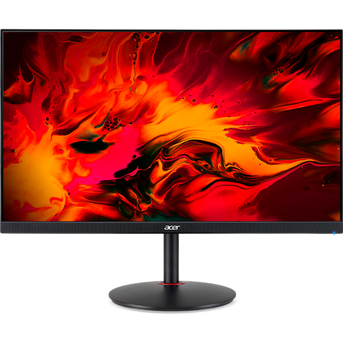 монитор 27 acer nitro ed270up2bmiipx zeroframe curved 1500r black 16 9 va 2560x1440 1ms 250cd 170hz 2xhdmi 2 0 1xdp 1 2 audio out speakers 2wx2 sync freesync premium hdr hdr 10 um he0ee 202 27 Монитор Acer XV271Zbmiiprx, 1920x1080, 280 Гц, IPS, черный