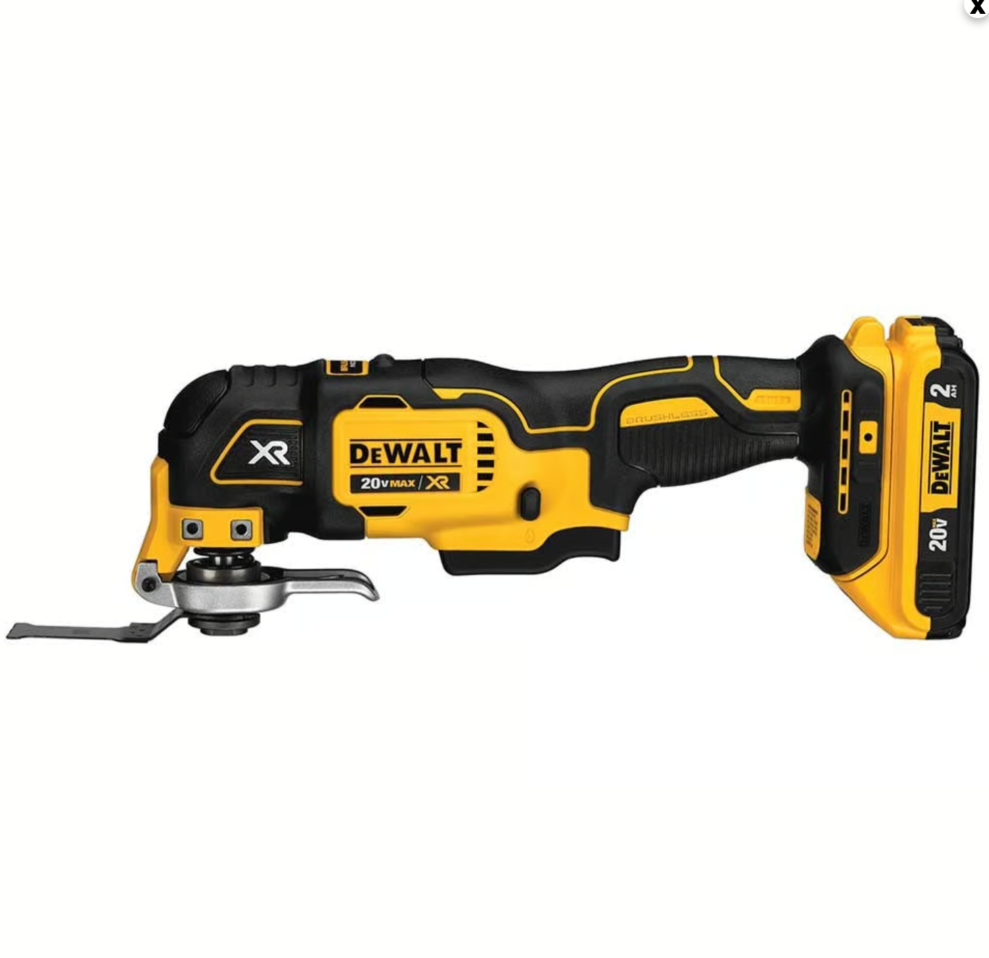 Аккумуляторный реноватор DeWALT DCS355D2 20V — фото 1
