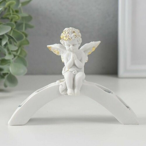 Подсвечник полистоун на 4 свечи Молитва ангела d-12 см 102х136х5 см 1204₽