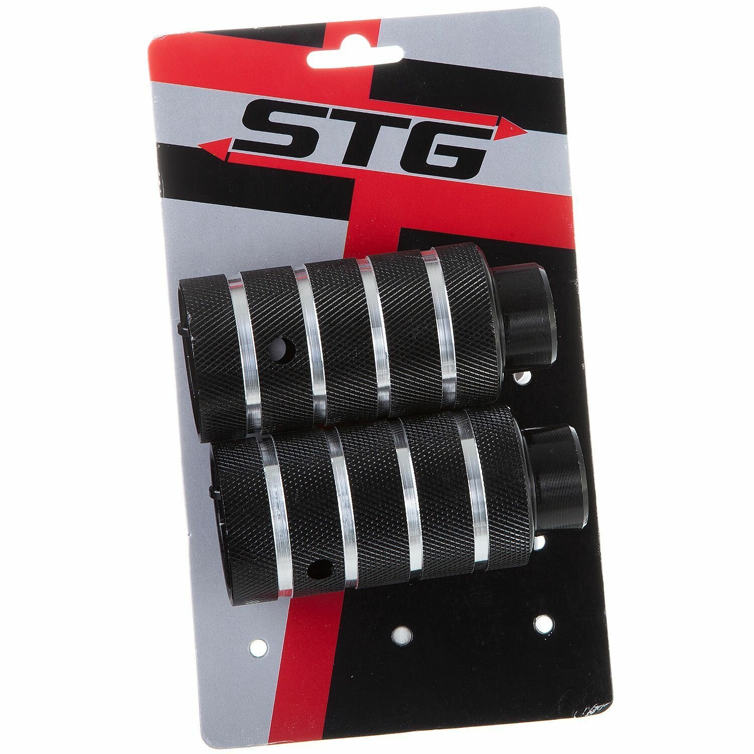 Пеги STG, алюм, 50×110 3/8×26T, черные — фото 1