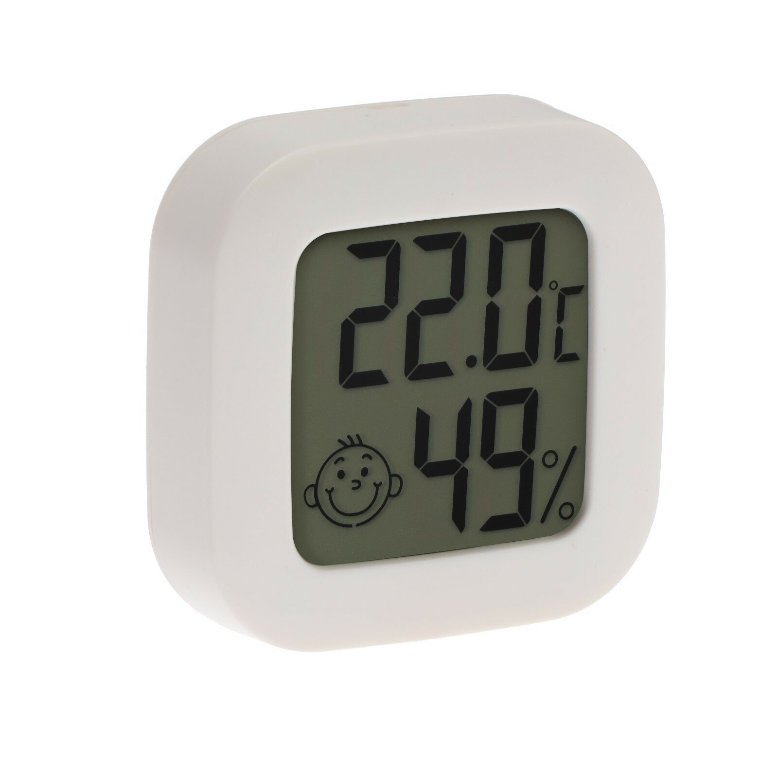 Термометр LTR-08, электронный, датчик температуры, датчик влажности, белый (1шт.)