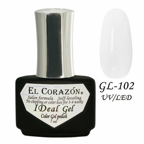 EL Corazon Гель-лак Ideal Gel №GL-102, 7 мл.