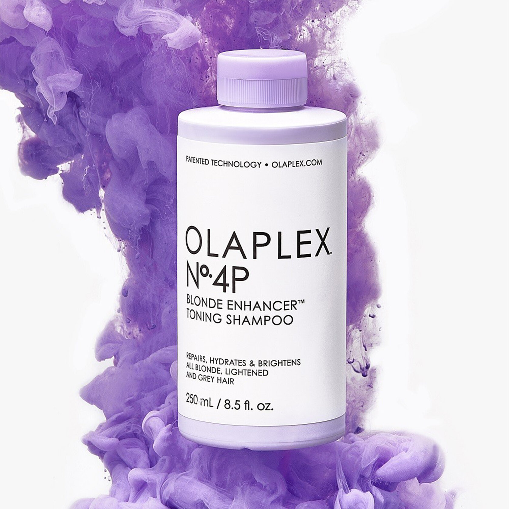 OLAPLEX шампунь N 4P Blonde Enhancer Toning Система защиты для светлых волос, 250 мл