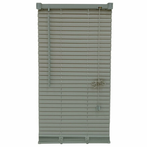 Жалюзи горизонтальные ugo loks пвх 70x180см серебряные 25мм арт589174 2544₽