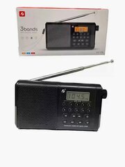 Радио аккумуляторное 3bands KTF-1715 Bluetooth-MP3-FM-MW-SW-TF Card