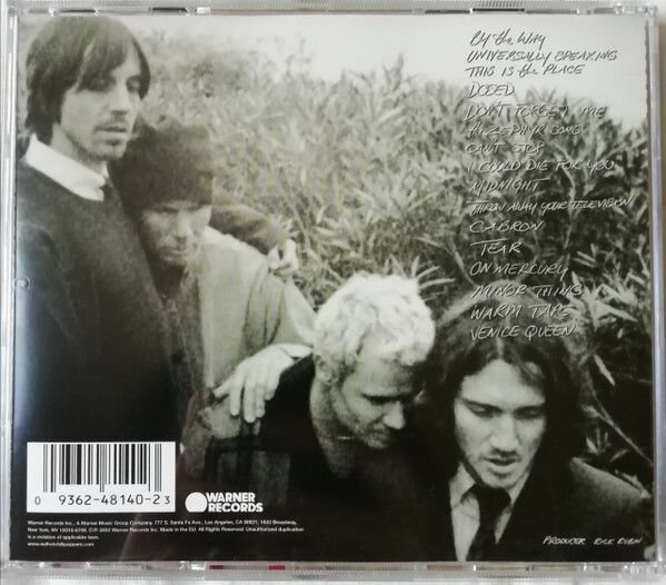 Компакт-диски, Warner Bros. Records, RED HOT CHILI PEPPERS - By The Way (CD) Медиа - фото №5