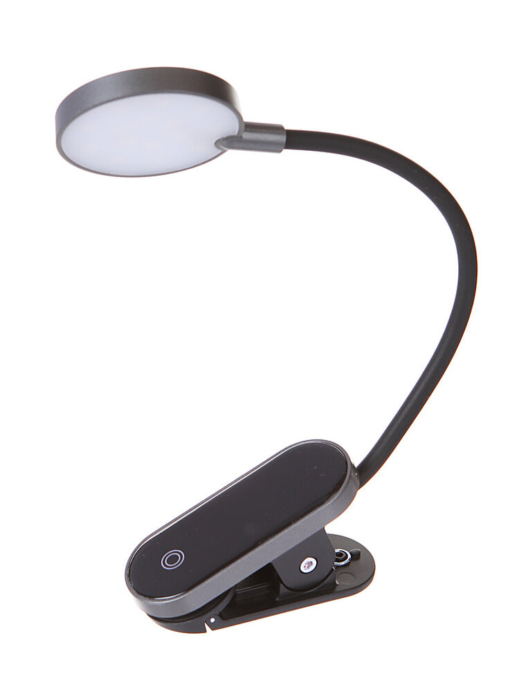 Настольная лампа Baseus Comfort Reading Mini Clip Lamp Dark Gray (DGRAD-0G)