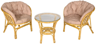 Набор мебели Багамы Премиум мини арт.CV-12H медовый, бежевый "Garden story"