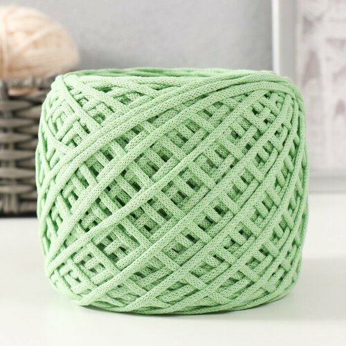 Хлопковый шнур 3 мм 220м2405 гр Градиент лаймхаки 1195₽