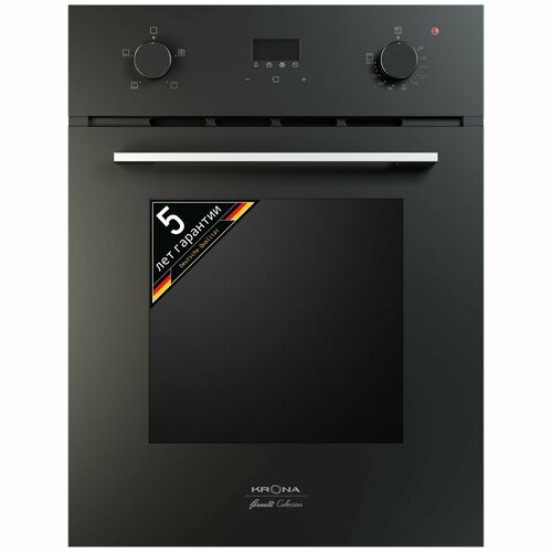 Духовой шкаф Krona Marmo 45 BL черный 3351300₽
