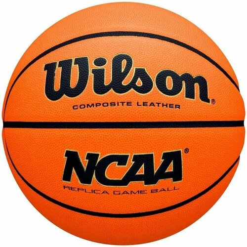 Мяч баскетбольный Wilson NCAA Replica, WZ2007701XB7, размер 7 баскетбольный мяч wilson ncaa highlight gold р 7