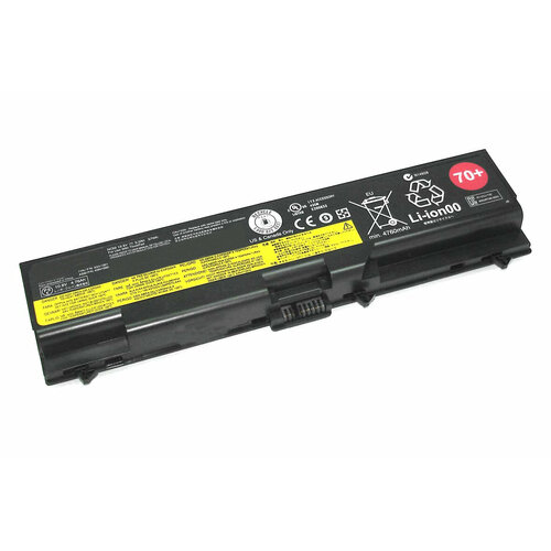 Аккумуляторная батарея для ноутбука Lenovo ThinkPad T430 (45N1005 70+) 48Wh черная аккумулятор для ноутбука lenovo t530