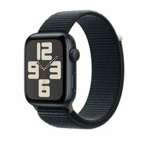 Смарт-часы Apple Watch Series SE 2023 (GPS), 40mm, Midnight Sport Band смарт часы apple watch se 40mm starlight alum sport s m mnt33