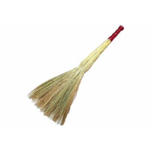 Веник 3-х лучевой IMPERA проволока, ручка в пленке, сорго 700006