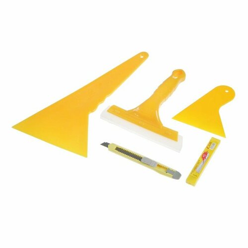 Инструменты для тонировки стекол авто КНР GrowPal металл пластик 5 предметов 794₽