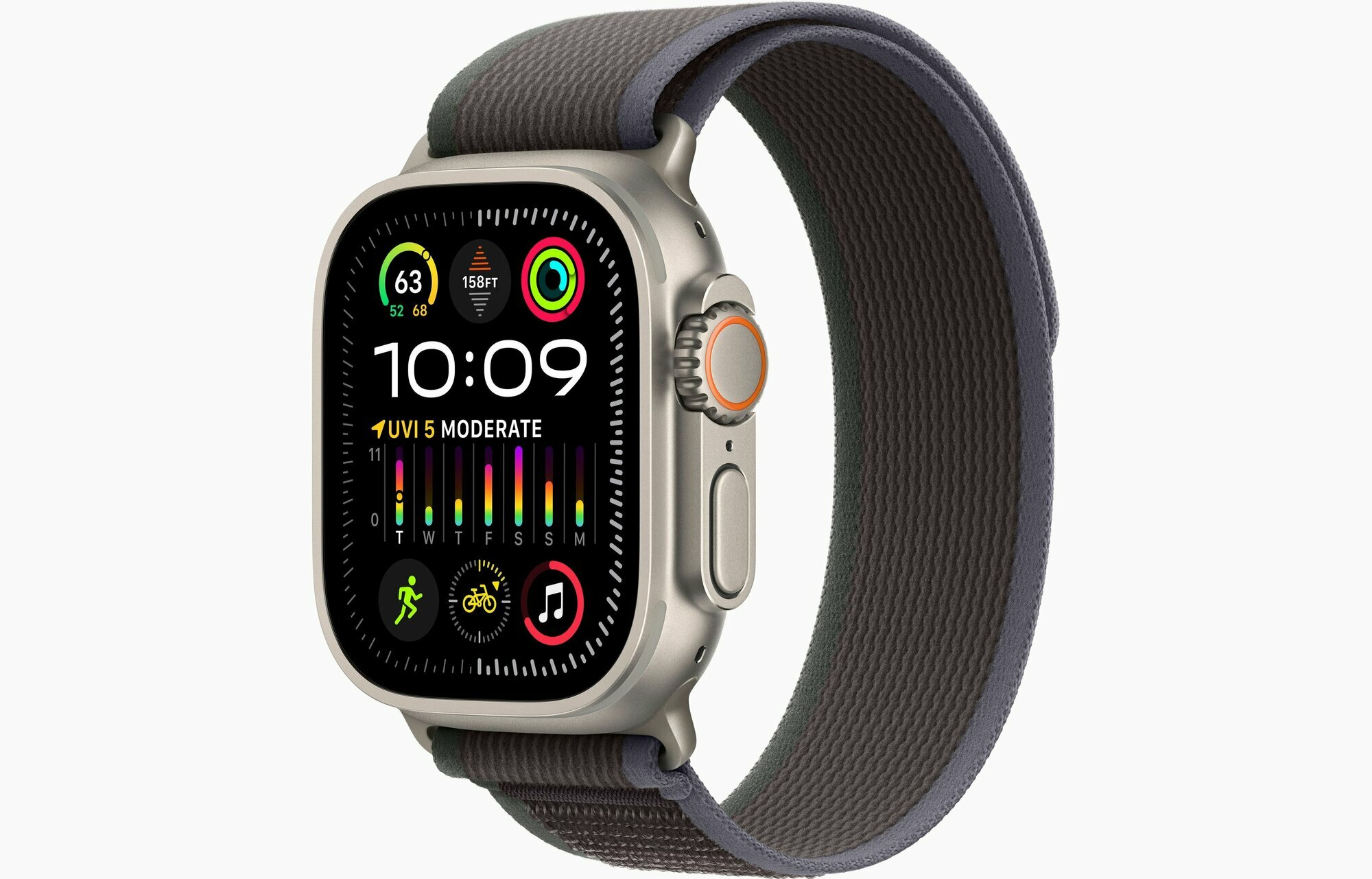 Умные часы Apple Watch Ultra 2, 49мм, Trail Loop, цвет Blue/Синий, Размер M/L