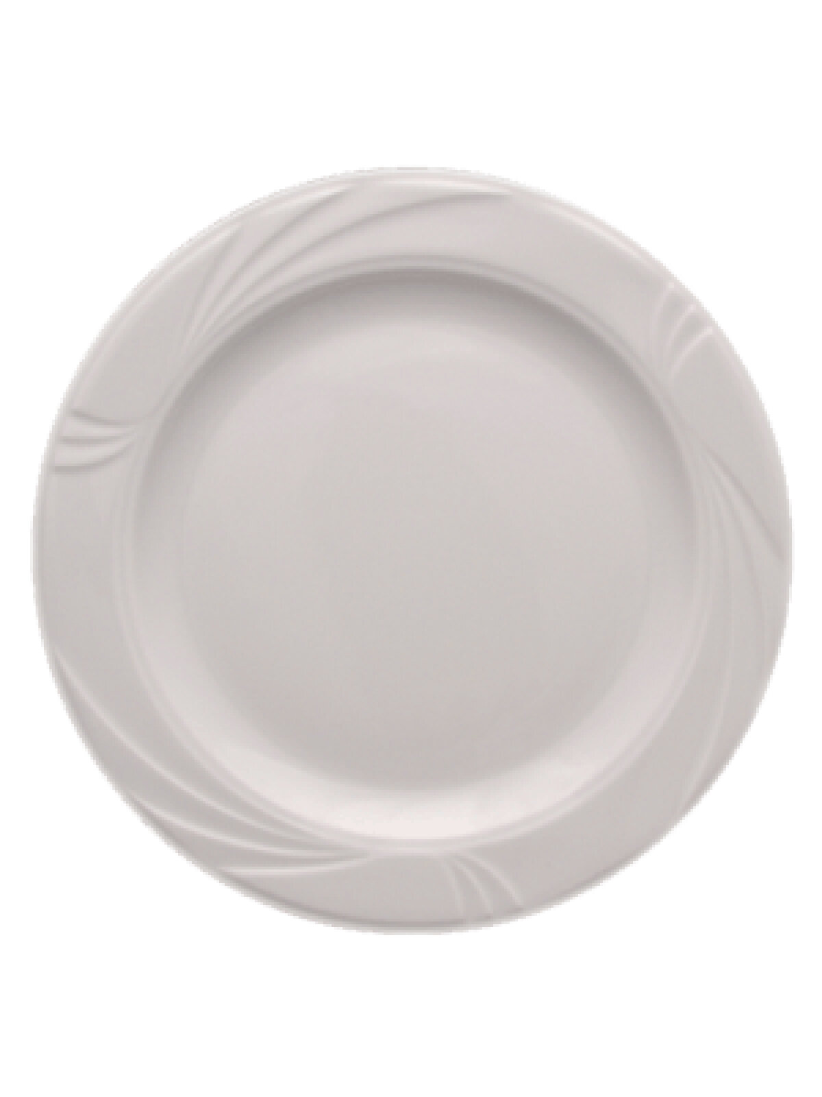 фото Тарелка Lubiana Аркадия мелкая 190х190х19мм, фарфор, белый