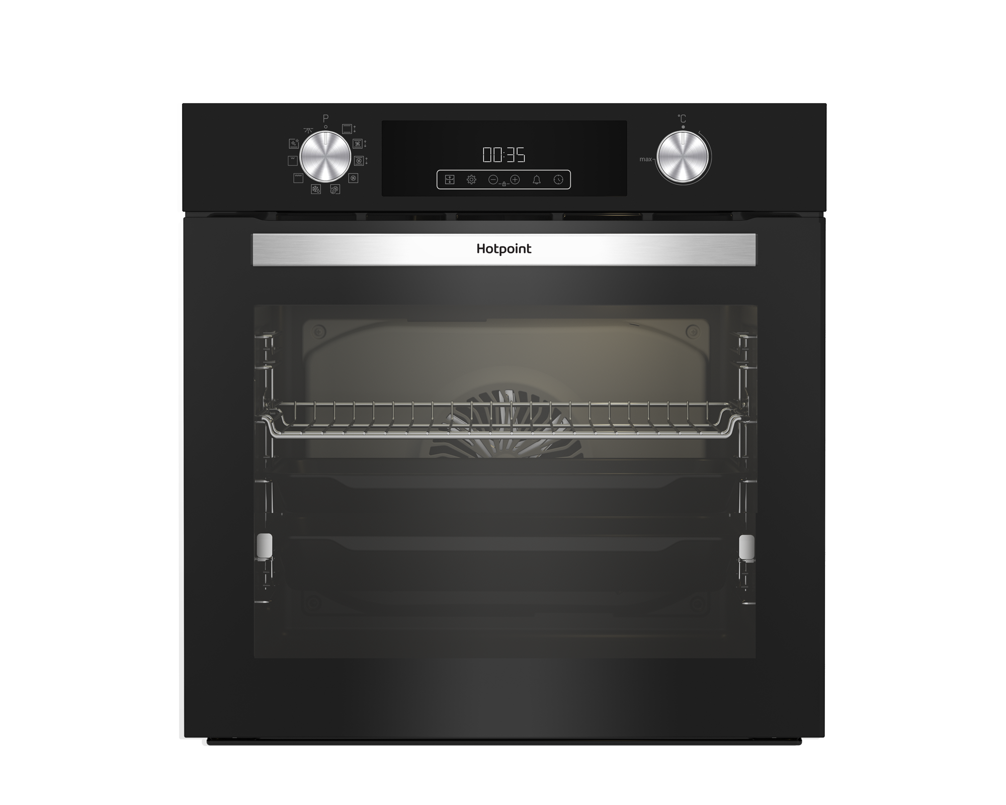 Электрический духовой шкаф Hotpoint FE8 831 JSC BL, гриль/конвекция, черный