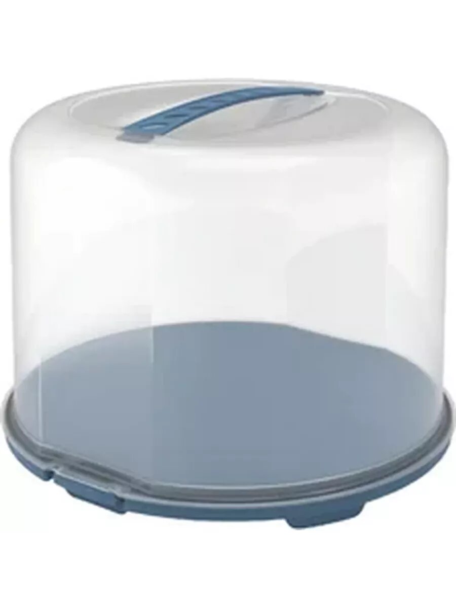 фото Тортовница круглая высокая Rotho FRESH XL 35,5*34,5*26 см