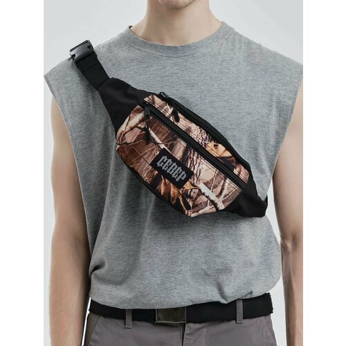 Сумка поясная SEVERCLOTHING коричневый 990₽