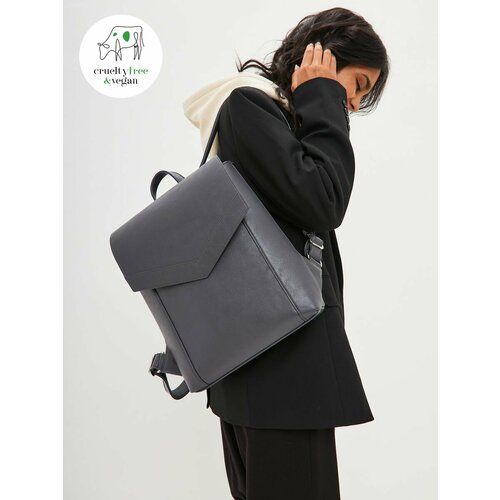 Рюкзак женский городской MYFLAFFICO Mini для школы офиса, вмещает А4 графит