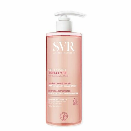 SVR Очищающий гель для лица и тела Topialyse Gel Lavant 400 мл 2890₽