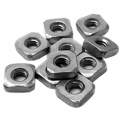 Гайка стартера М4 квадратная 10 штук для ВАЗ 2190-2191 Гранта Веста 1117-1118-1119 Калина 2170-2171-2172-21728 Приора 2121 Нива 356₽
