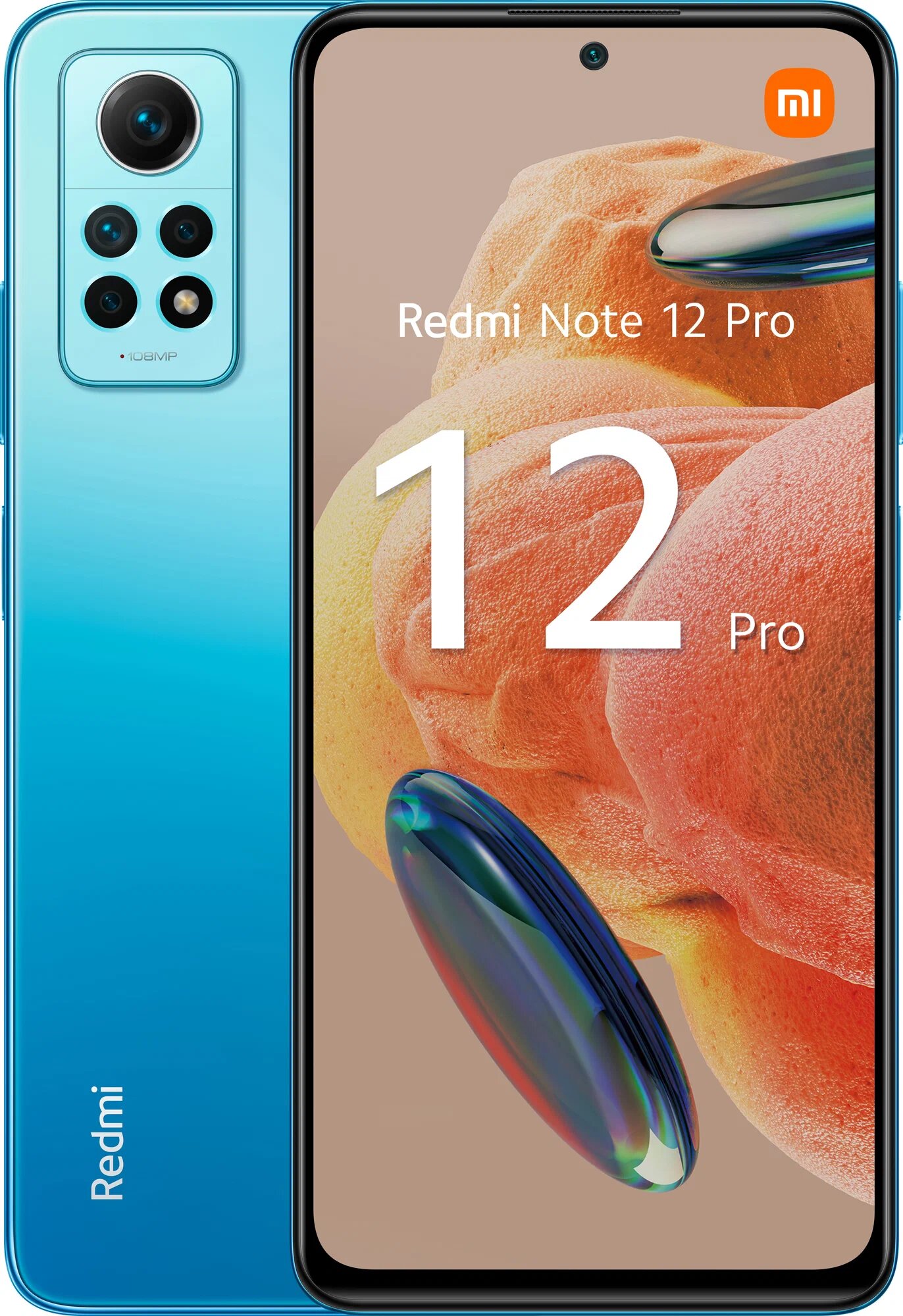 Смартфон Xiaomi Redmi Note 12 Pro 4G 8/256 ГБ Global, Dual nano SIM, ледяной синий