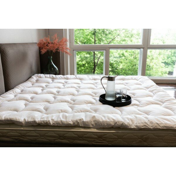 фото Наматрасник топпер хлопок Topper Cotton Grass всесезонный 160х200