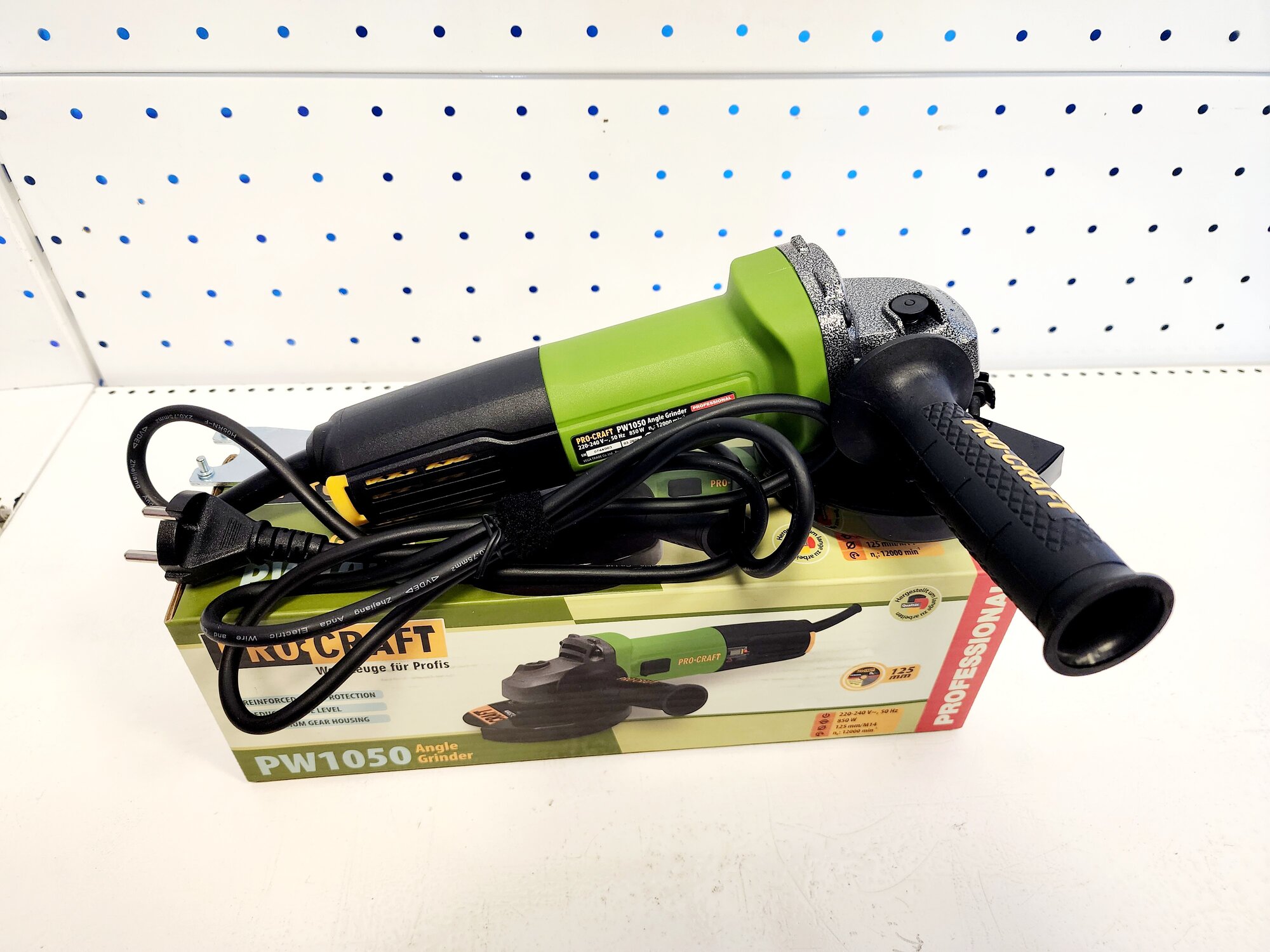Изображение Ушм болгарка Procraft PW1050 125мм