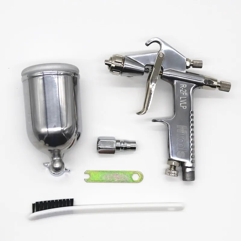 Краскопульт NTOOLS LVLP, 125CC metal tank