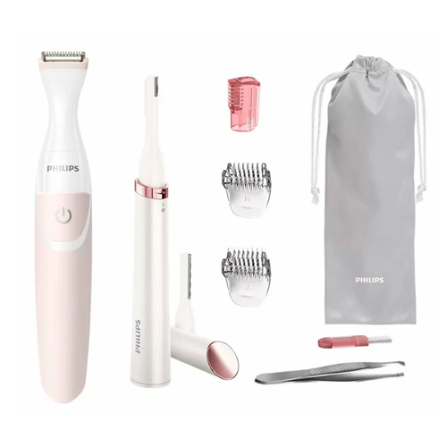 Триммер Philips Womens Bikini Trimmer розовыйбелый для зоны бикини 6811₽