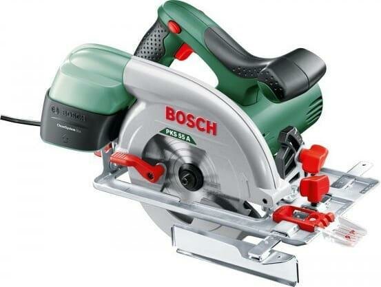 фото Дисковая пила BOSCH PKS 55 А, 1200 Вт