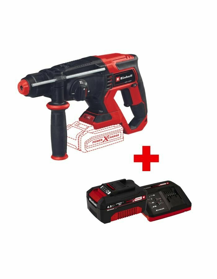 Аккумуляторный перфоратор Einhell TE-HD 18/20 LI 4514260SET