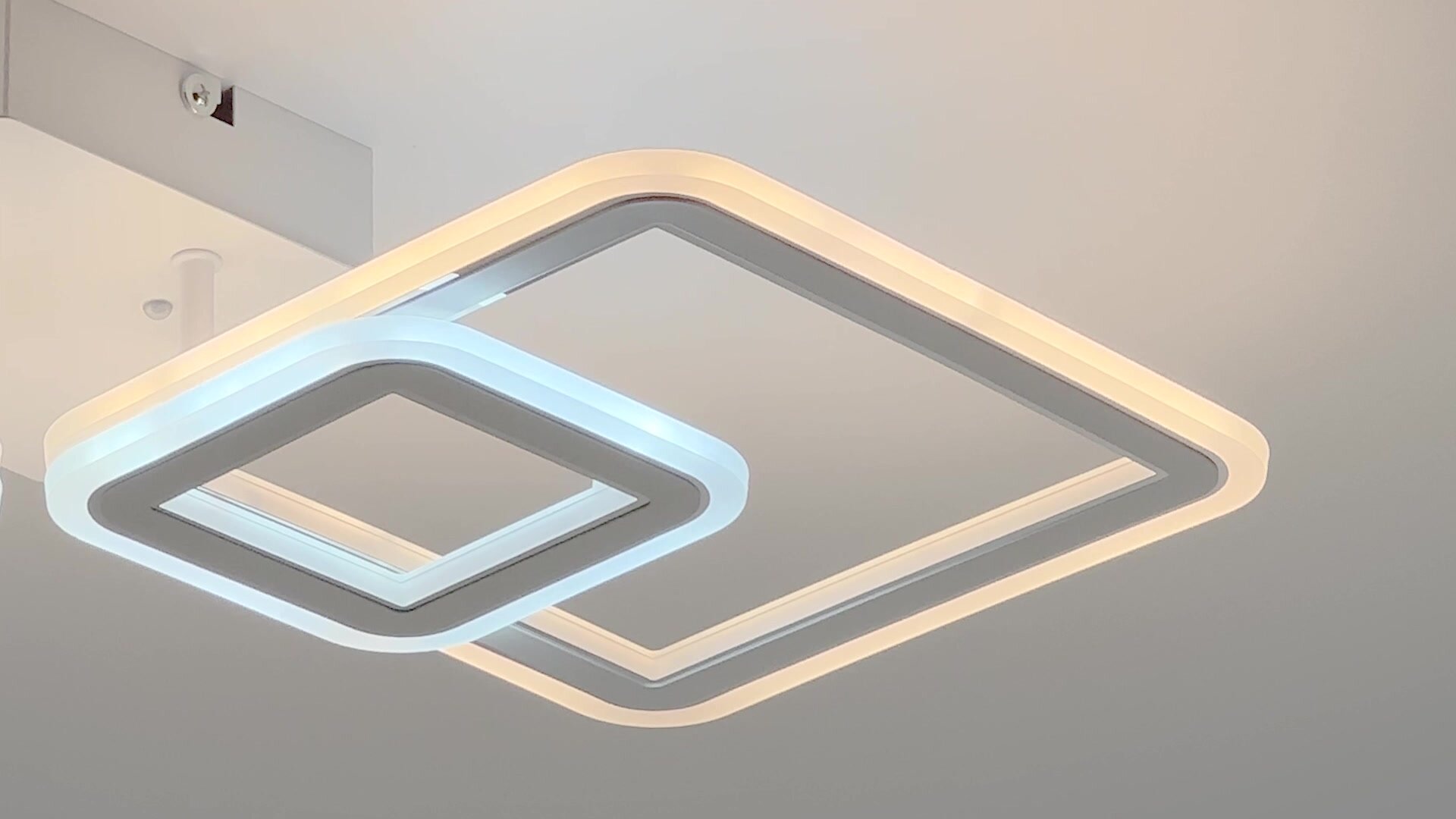 Люстра потолочная Ritter светодиодная квадрат SHINE с пультом LED, 4 режима, до 26м2 — фото 1