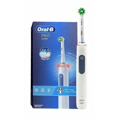 Электрическая зубная щетка Oral-B Pro Ultra Pro 4 белый 8547₽
